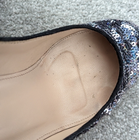 J. Crew Etta Sequins Pumps Heels size 6.5 - Picture 8 of 11